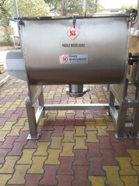 2000 Litre Paddle Mixer with Vibro Sifter