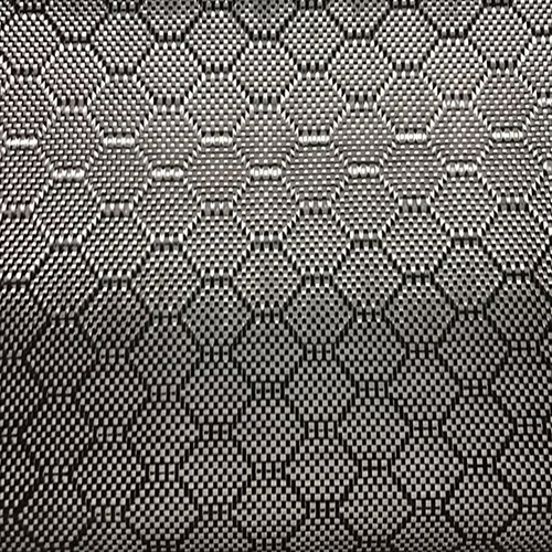 Patterned Jacquard Carbon Fiber Fabrics
