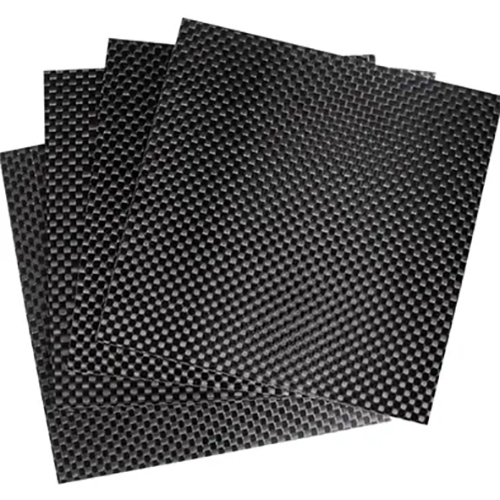 Reed Mat Jacquard 3K Carbon Fiber Fabric  Engineering-Grade Weave