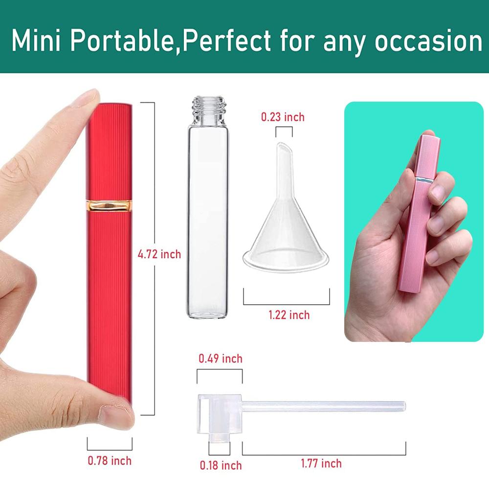 Oo Perfume Refillable Spray Bottle - Capacity: 12 Milliliter (Ml)