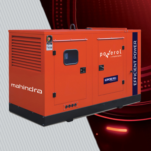 82.5kva CPCB IV+ Mahindra Genset