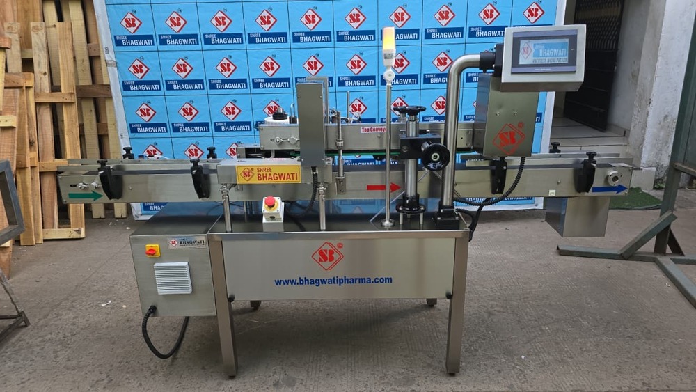 Automatic Single Side Tamper Evident Labelling Machine