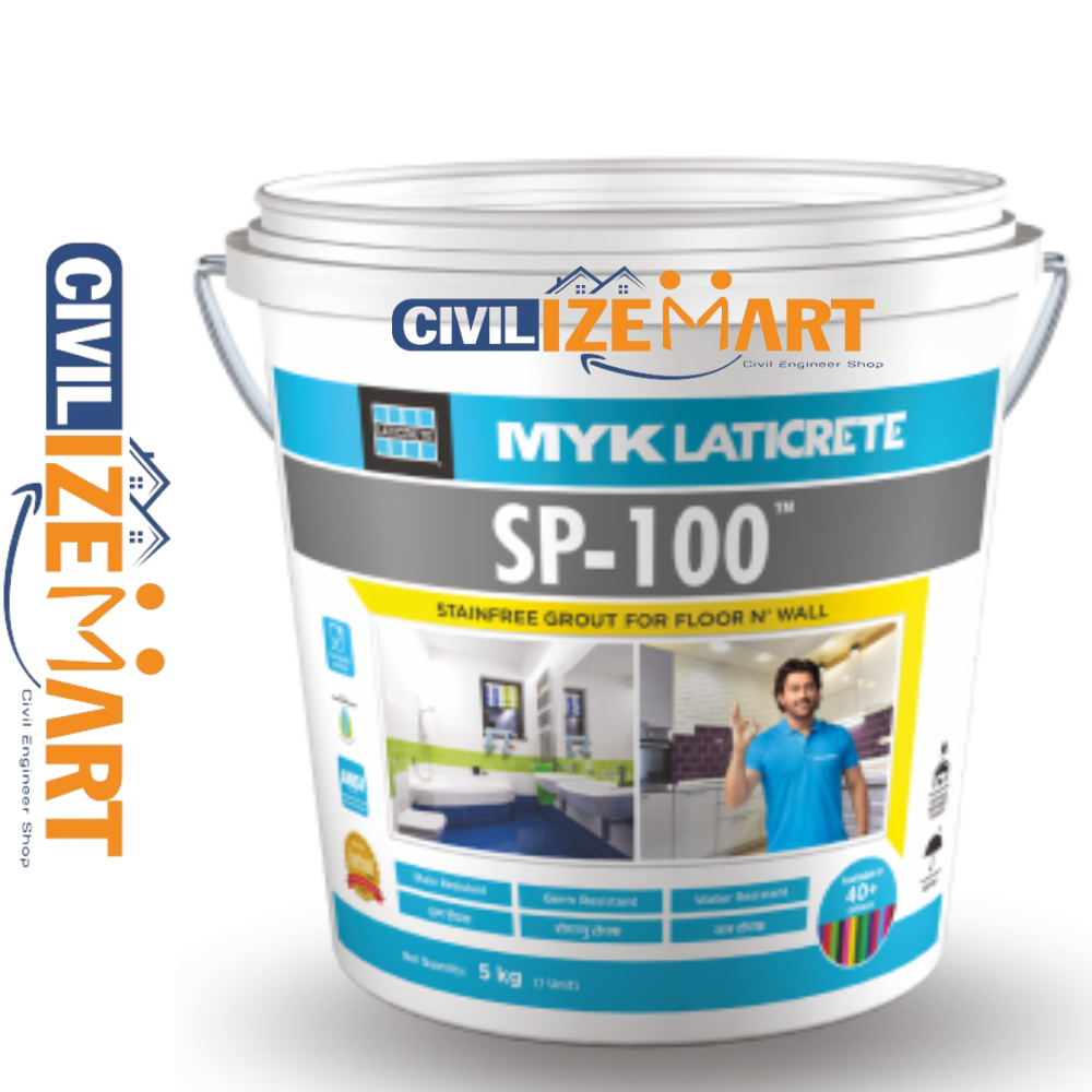 Laticrete Sp-100 stain free grout for floor and wall tile adhesive