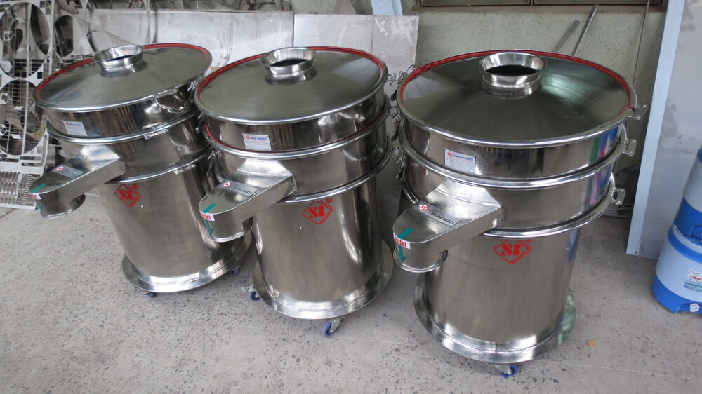 Single Deck Vibro Sifter 20 inch