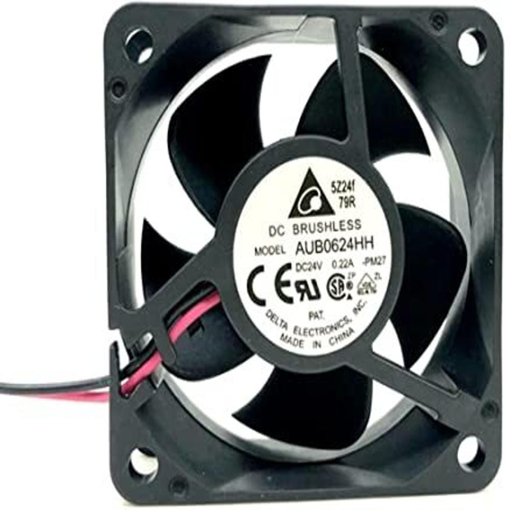 DELTA AUB0624HH 24V DC 0.22A 6025mm Ball Bearing Industrial Axial Cooling Fan