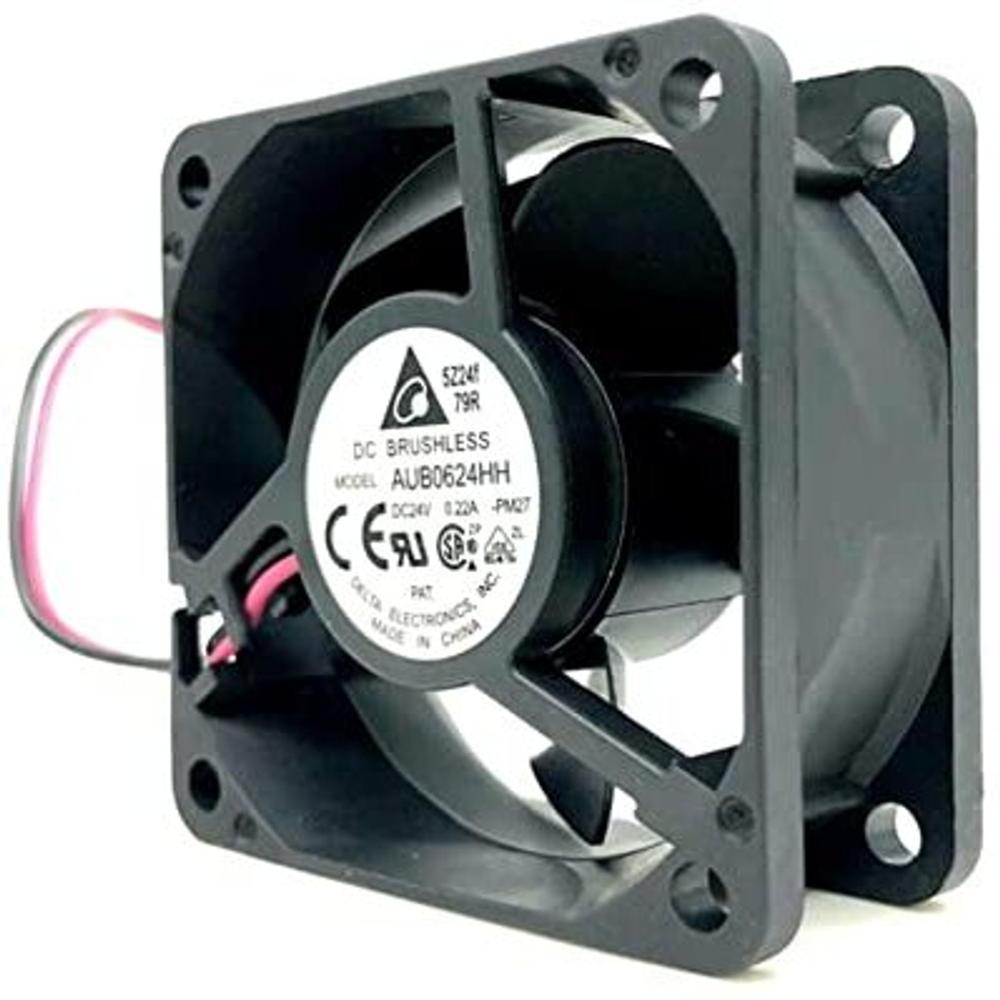 DELTA AUB0624HH 24V DC 0.22A 6025mm Ball Bearing Industrial Axial Cooling Fan