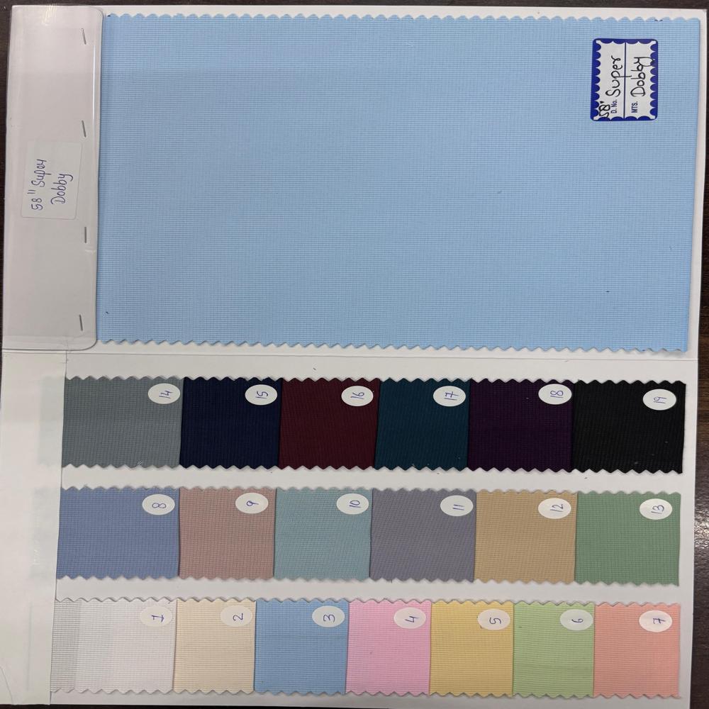 Dobby Shirting Fabrics - Attributes: Washable