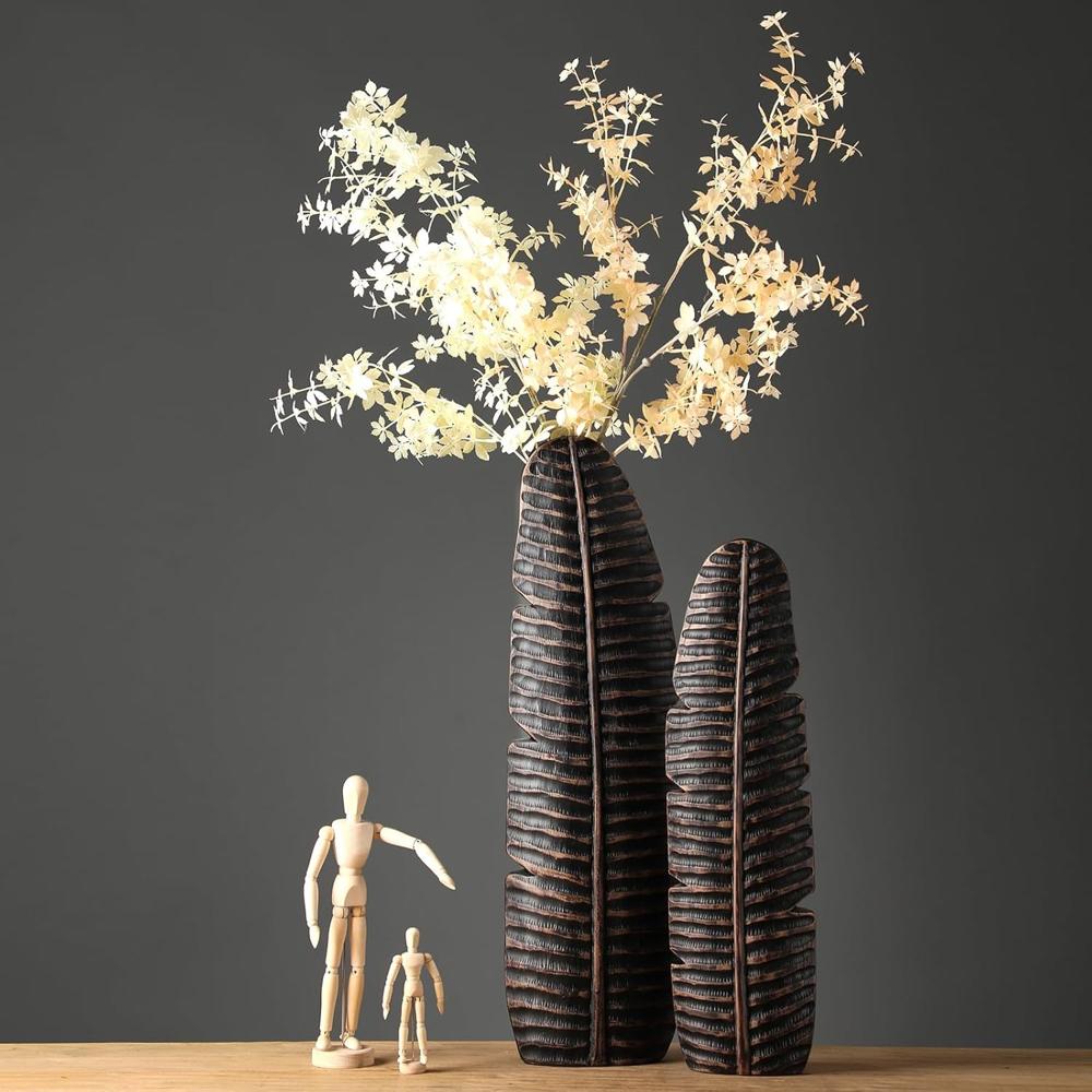 Banana Leaf Shape Resin Vases