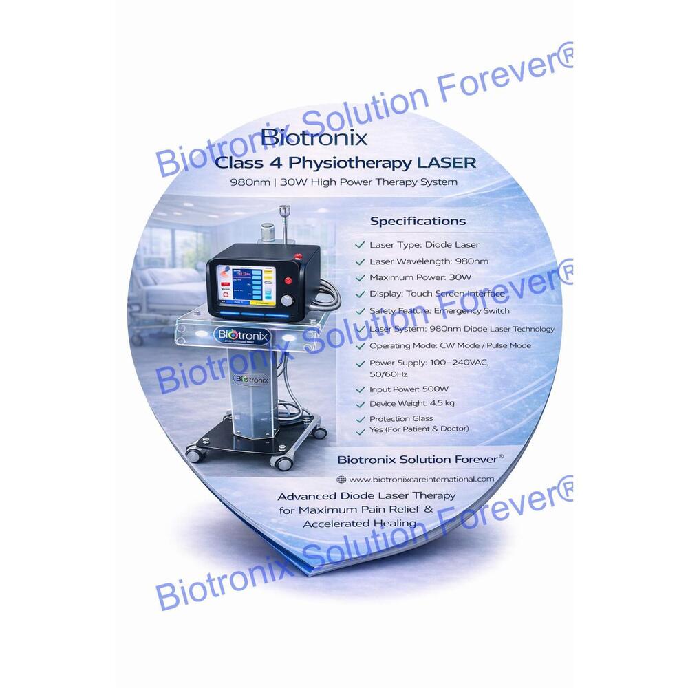 Class 4 Laser Therapy Device for Orthopedic and Sports Rehabilitation