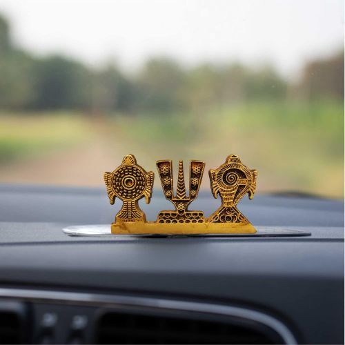 Zinc Tirupati Balaji Statue For Car Dashboard