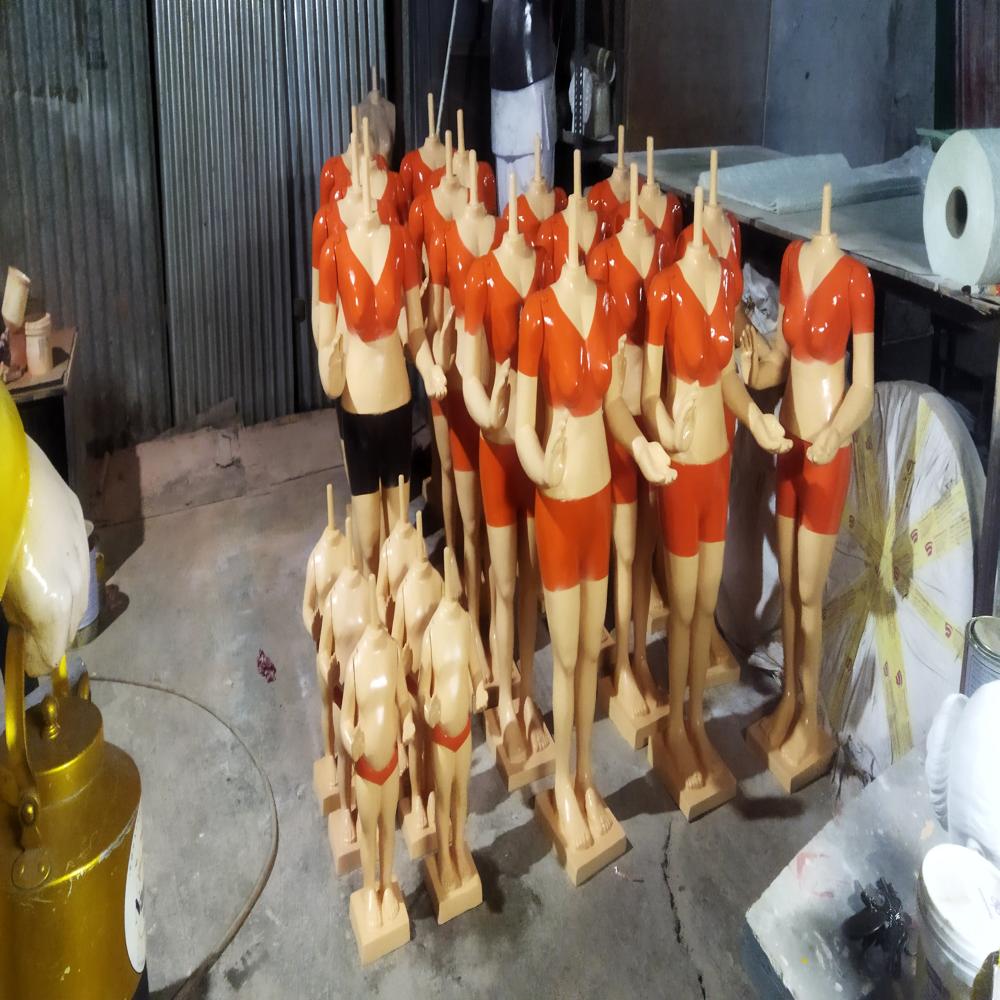 Fiber Gauri Mahalaxmi Statue