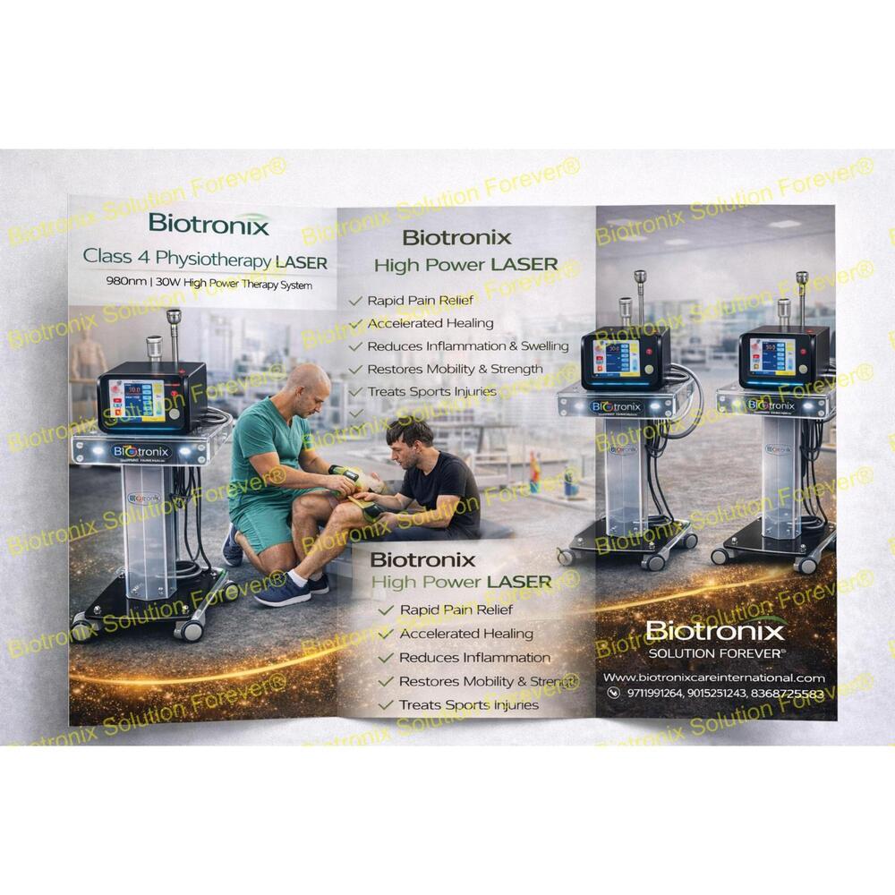 Advanced Class IV Laser Therapy Equipment for Physiotherapy Treatment