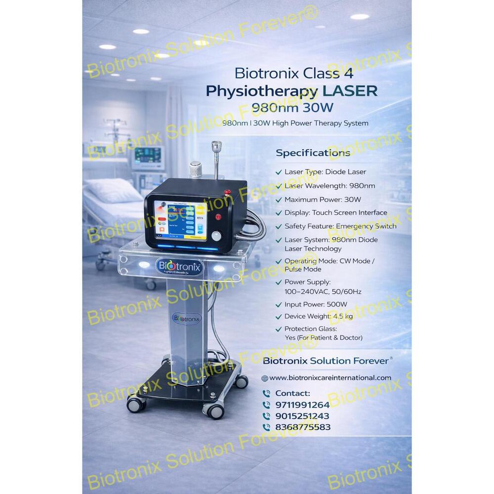 Advanced Class IV Laser Therapy Equipment for Physiotherapy Treatment