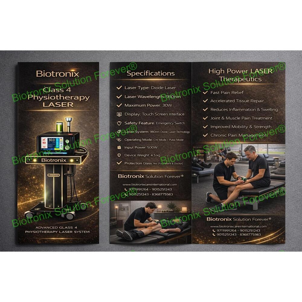 High Power Class 4 Laser Therapy Equipment for Pain Management Clinics