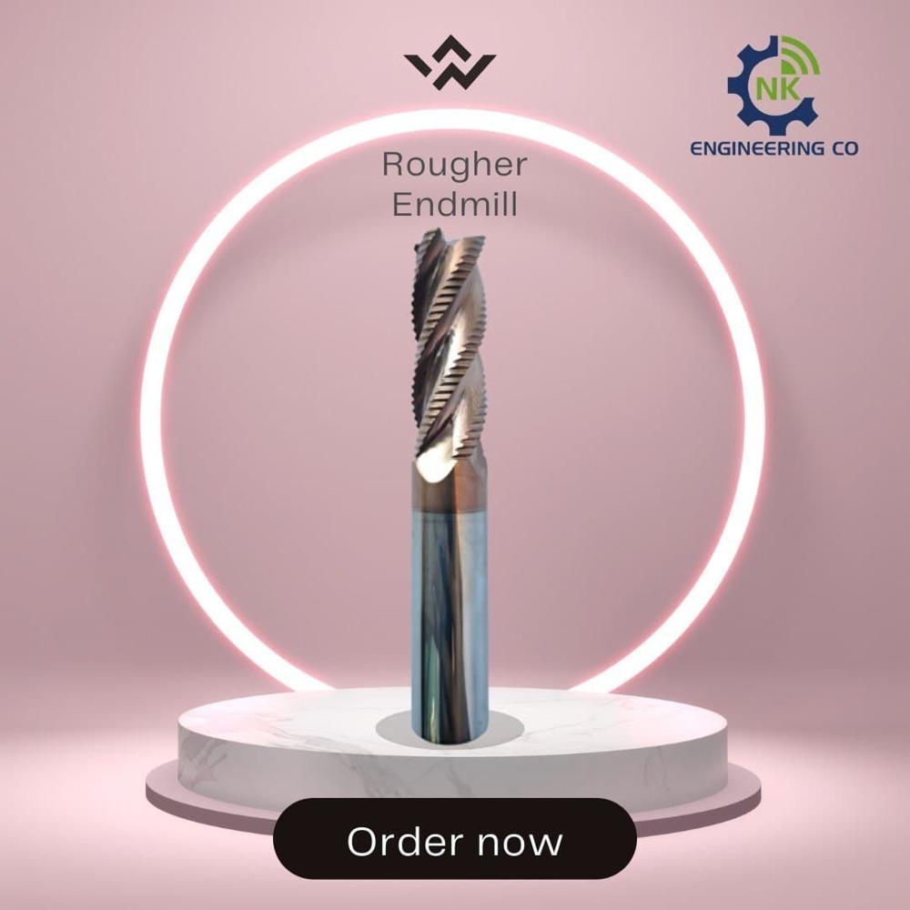Rougher Endmill - Color: Copper Coated