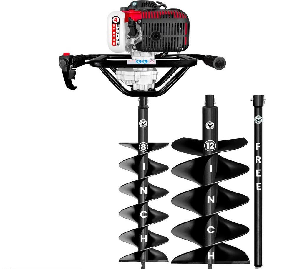 142cc Earth Auger 8+12 inch bit