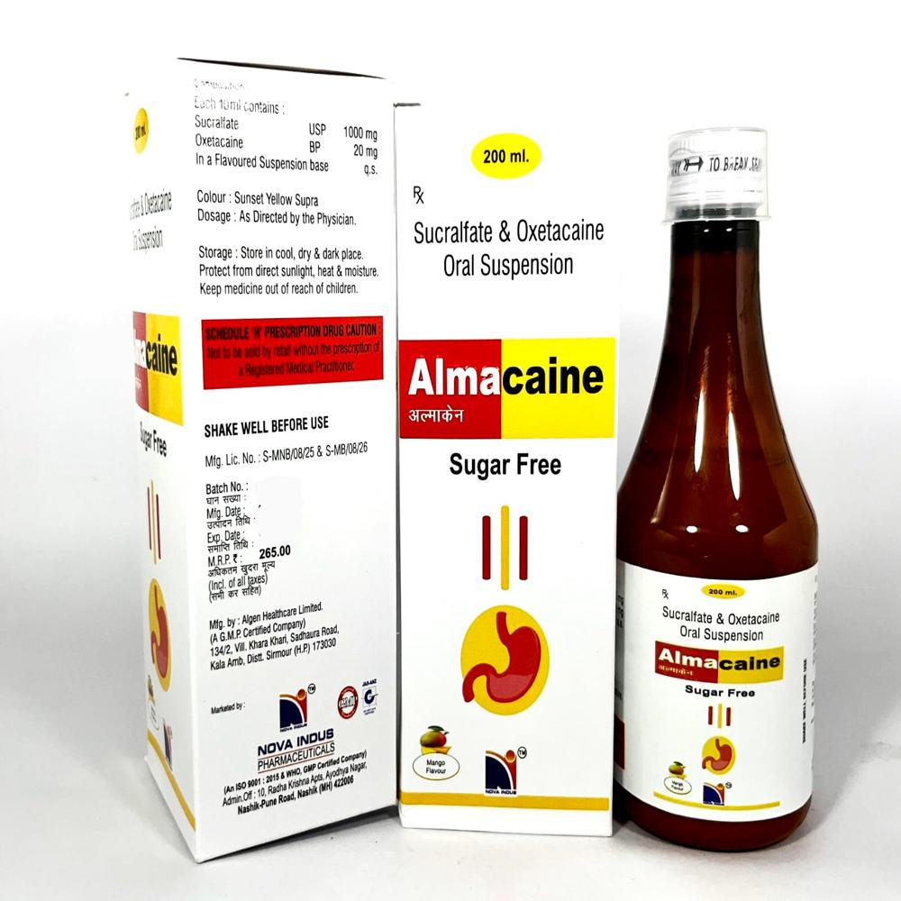 200ml Almacaine Suspension