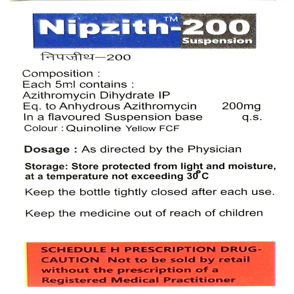 Nipzith-200 Suspension