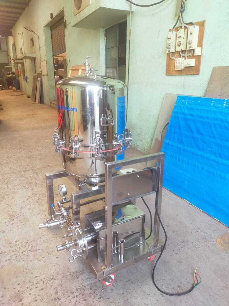 Zero Hold Up Sparkler Filter Press 18 Dia 12 Plates