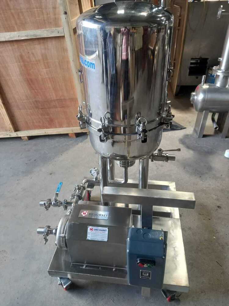 Zero Hold Up Sparkler Filter Press 18 Dia 15 Plates