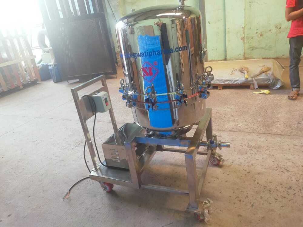 Zero Hold Up Sparkler Filter Press 18 Dia 20 Plates