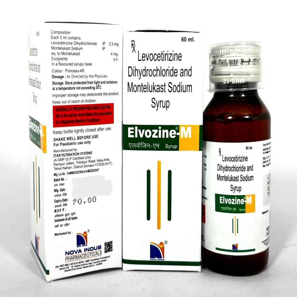 Elvozine-M Syrup