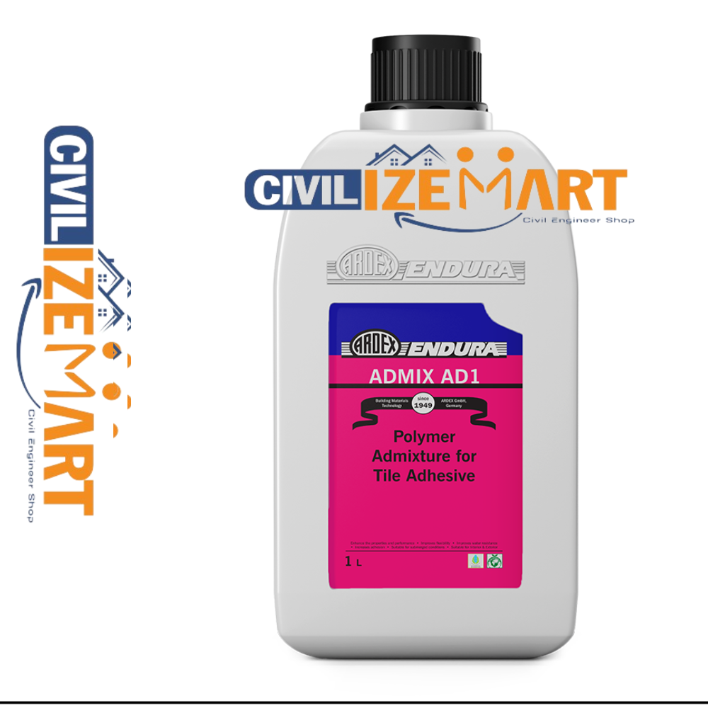 Admix Ad1 - Application: Used With Cement-basedtile Adhesive/used In Tile Fixing/suitable For Wet Areas/simming Pools
