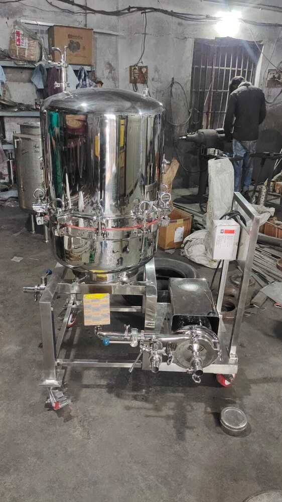 Zero Hold Up Sparkler Filter Press 14 Dia 12 Plates