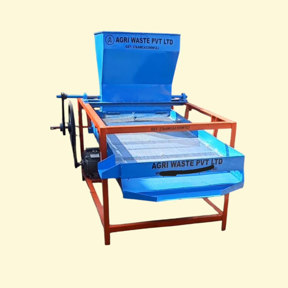 Agri Waste Vermicompost Sieving Machine 13 ton Capacity Per 8hr