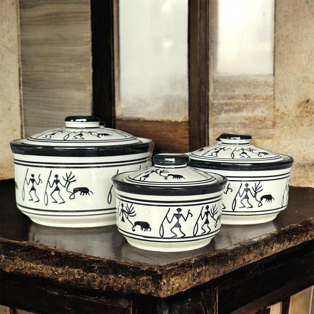 High Quality Stainless Steel Casserole Hot Pot For Dining Table - Capacity: 1500 Milliliter (ml)