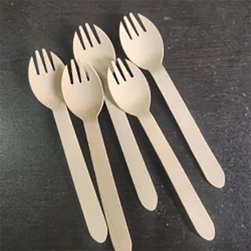 140mm Wooden Disposable Fork