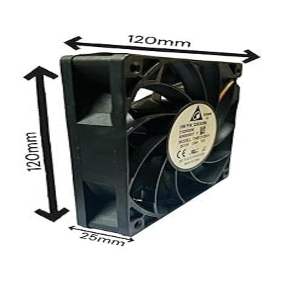 Delta THB1212B-A Axial Fan 12V-3.00A DC Brushless Air Cooling Fan 4500 RPM 12025mm 4-Wire
