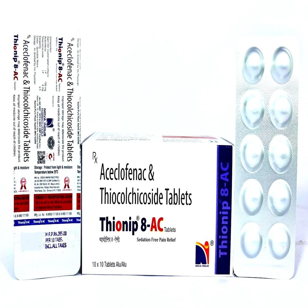 Thionip 8-ac Tablets - Drug Type: General Medicines