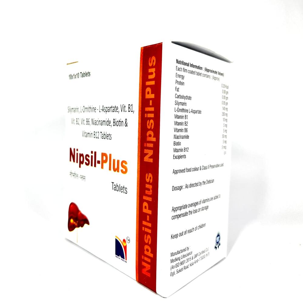 Nipsil-plus Tablets - Drug Type: General Medicines