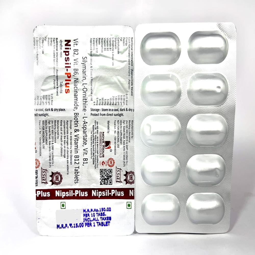 Nipsil-plus Tablets - Drug Type: General Medicines