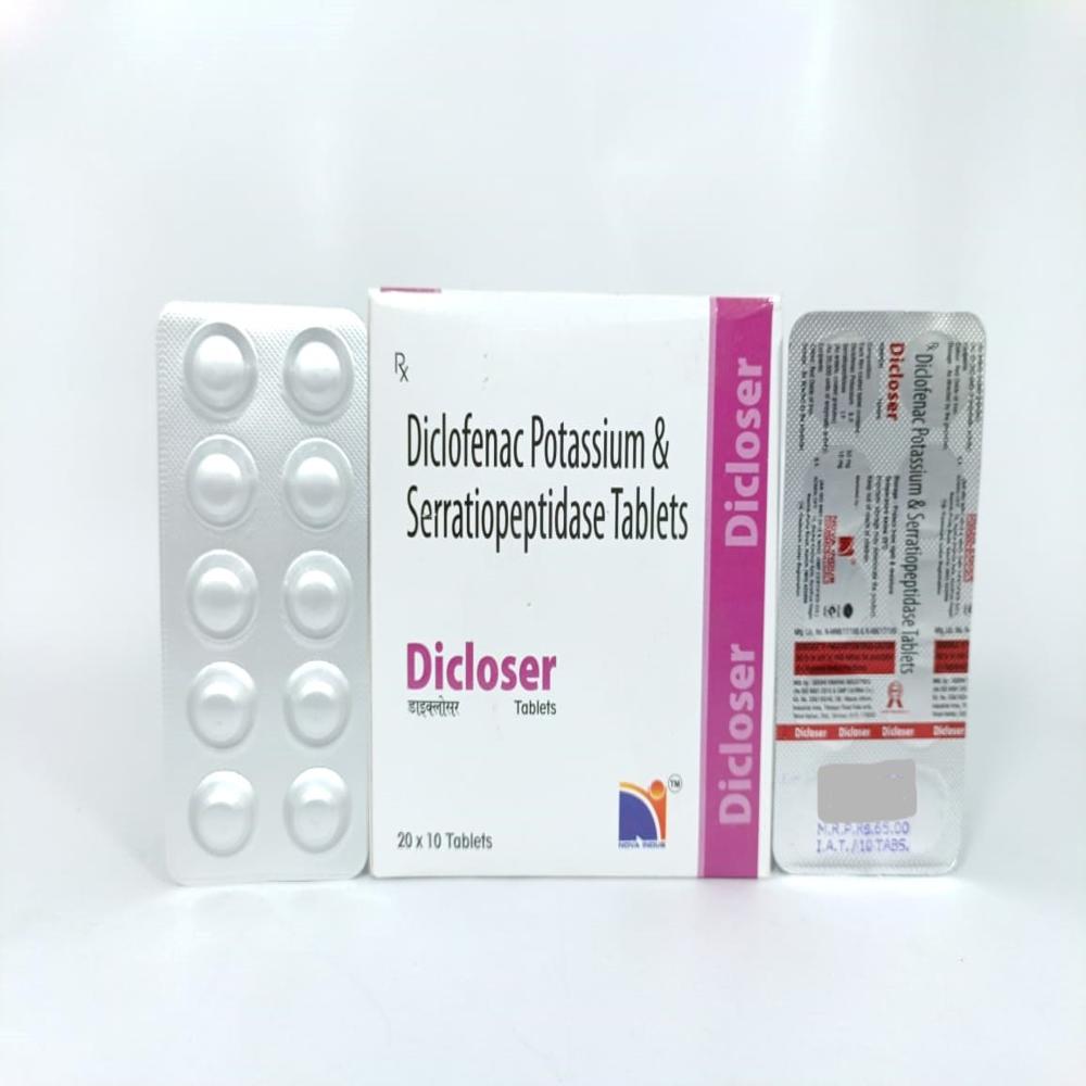 Dicloser Tablets - Storage Instructions: Dry Place