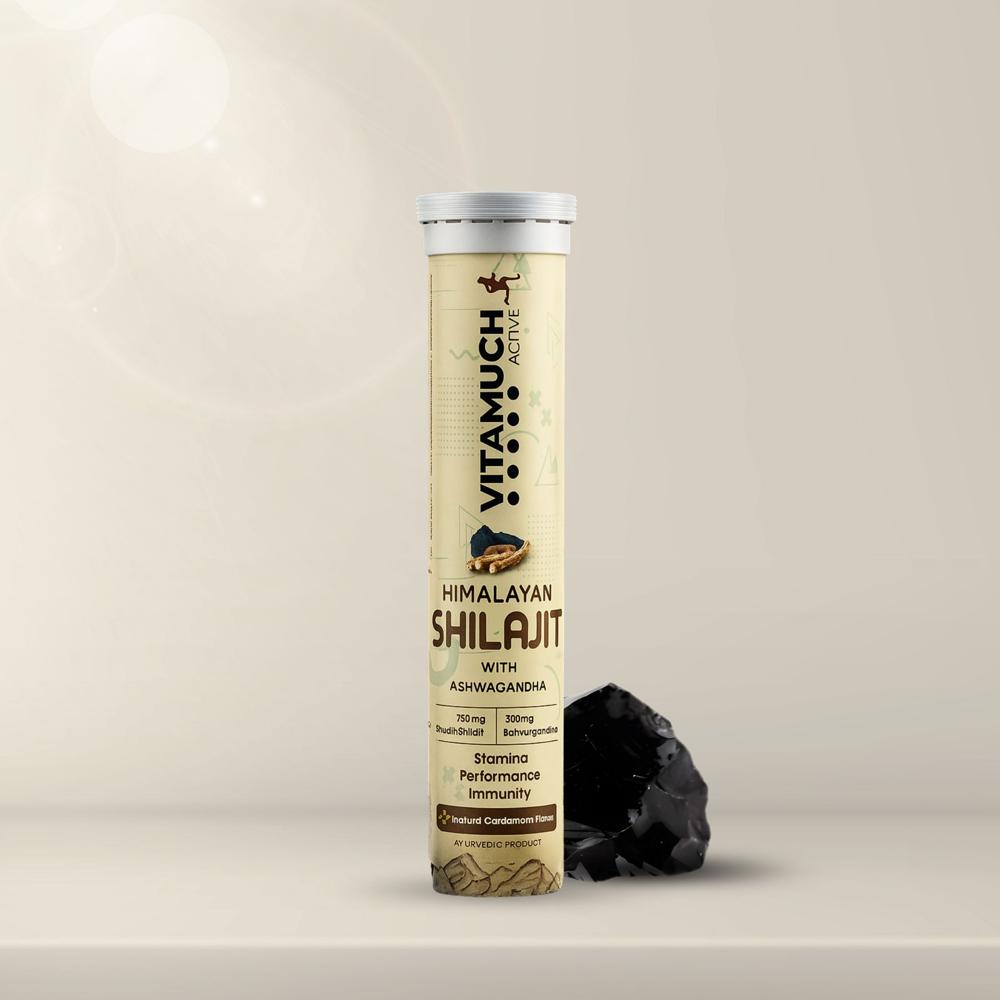 HIMALAYAN SHILAJIT WITH ASHWAGANDHA