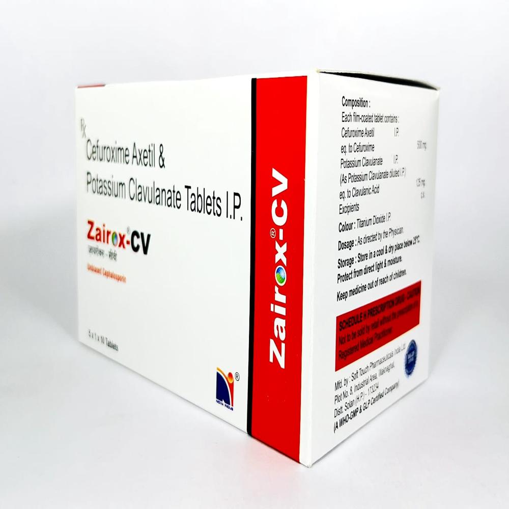 Zairox-cv Tablets - Drug Type: General Medicines