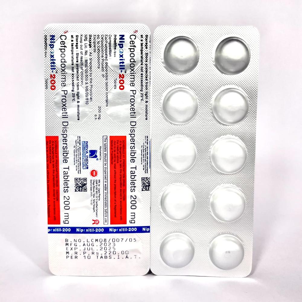 Nipoxitil-200 Tablets - Drug Type: General Medicines