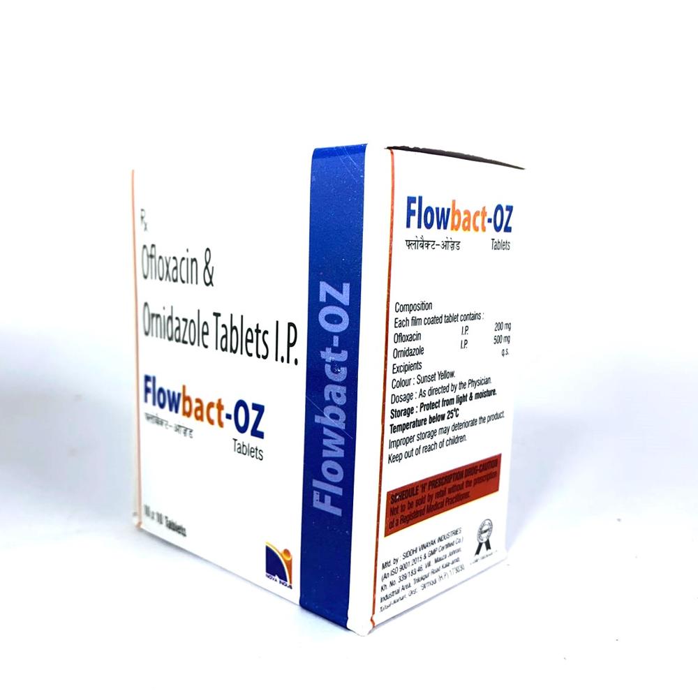 Flowbact-oz Tablets - Drug Type: General Medicines