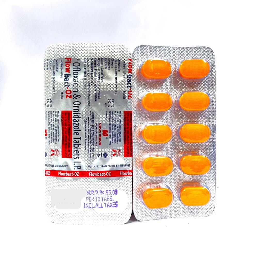 Flowbact-oz Tablets - Drug Type: General Medicines