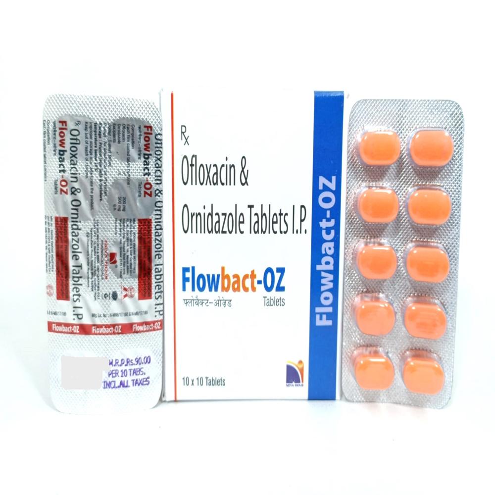 Flowbact-oz Tablets - Drug Type: General Medicines