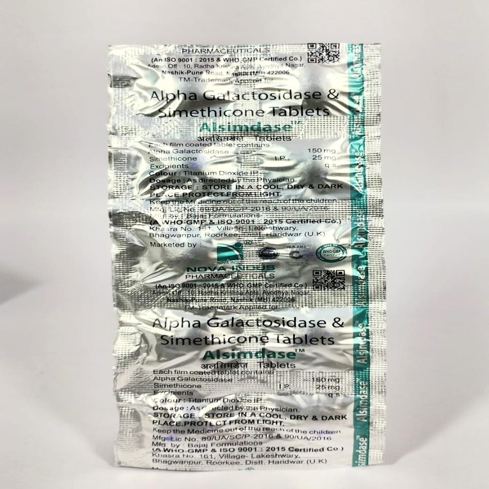Alsimdase Tablets - Drug Type: General Medicines