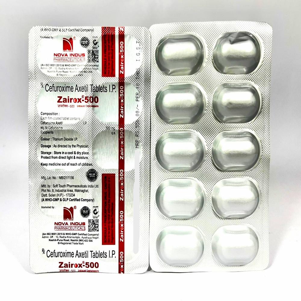 Zairox-500 Tablets