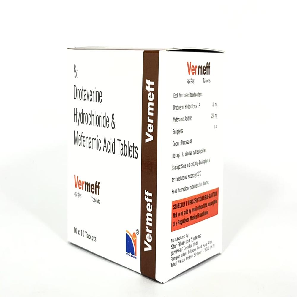 Vermeff Tablets - Drug Type: General Medicines