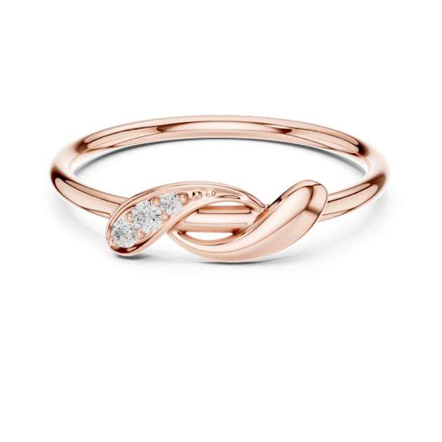 Marquise Vine S-Curve Diamond Band