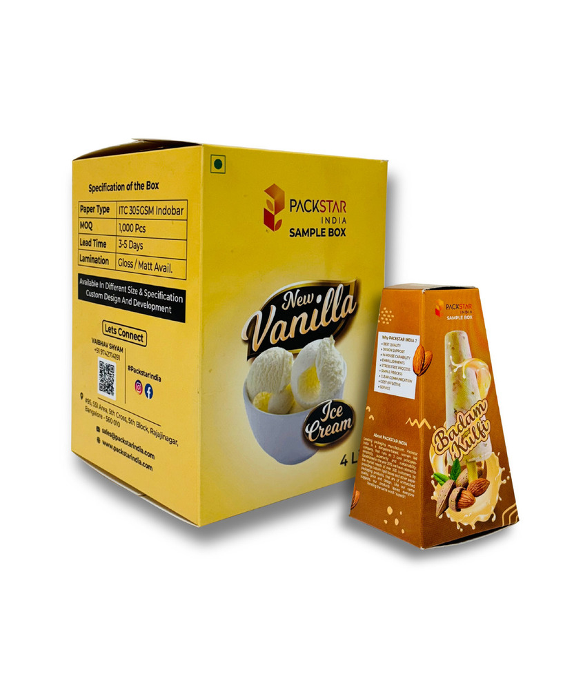 Mono Carton Box - Artwork: Provided By Client Or In-House Design