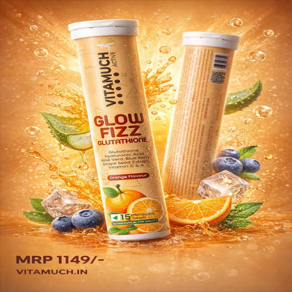 glutathione fizz tablet Glow Fizz ( Glutathione at 999.00 INR in Lucknow