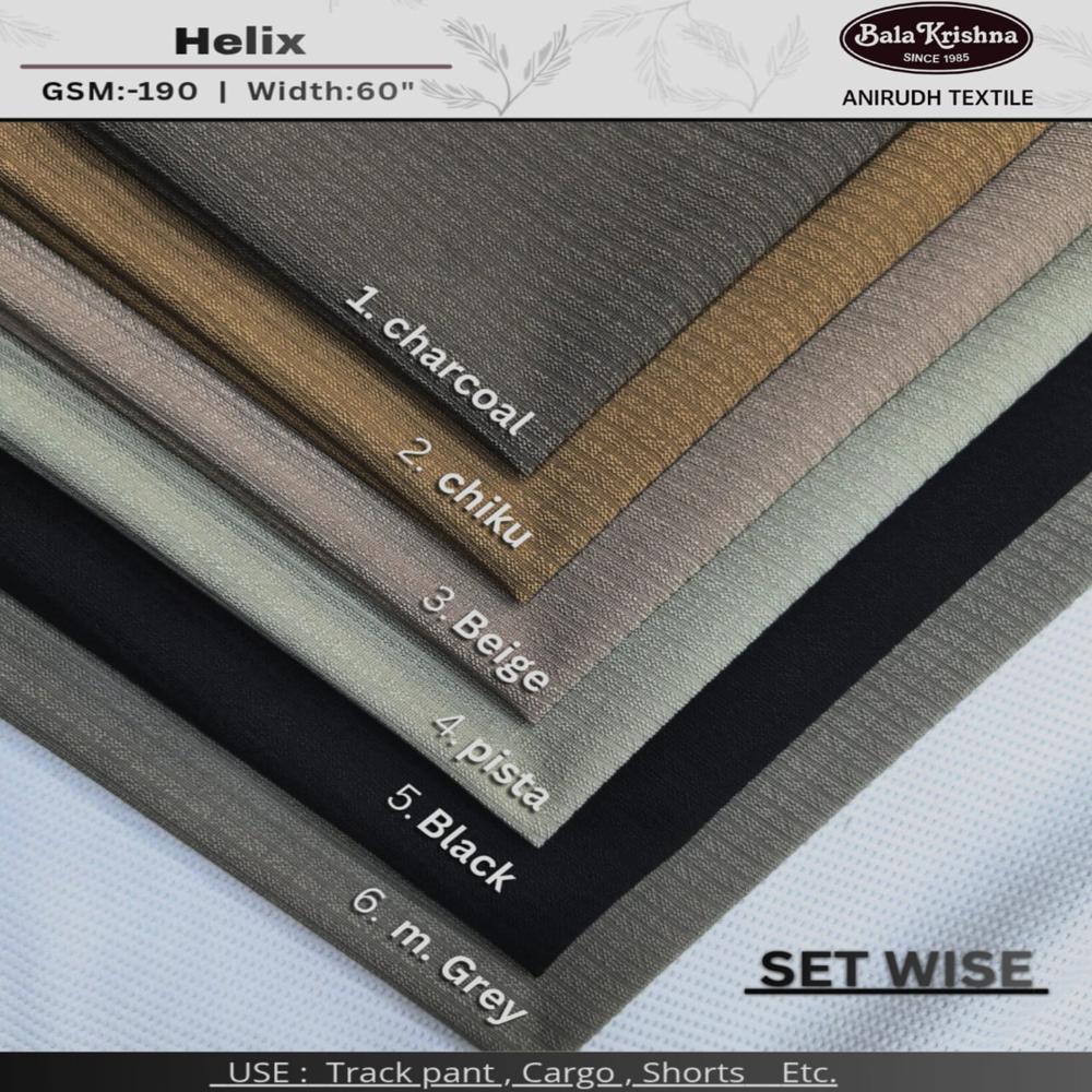 Helix polyester lycra fabric