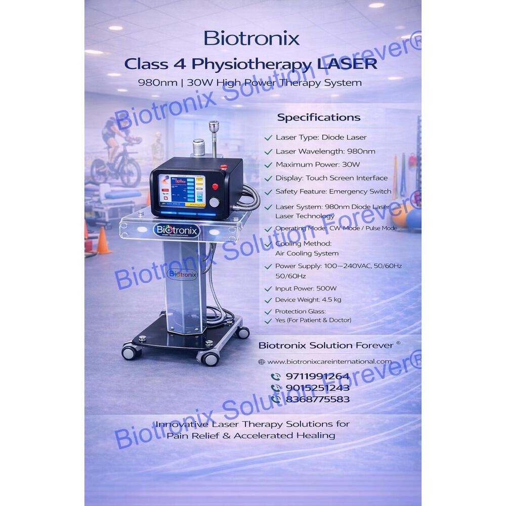 Professional Class 4 Laser Physiotherapy System for Pain Relief Treatment